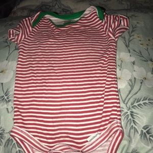Christmas themed baby onesie